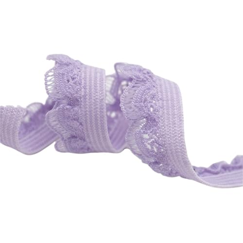 Spitzenband Spitzenband Rüschen Elastisches Spitzenstoffband for DIY Nähen Unterwäsche Kleidungsstücke Hometextile Zubehör FüR NäHen Handwerk(Color2) von WLIHDB