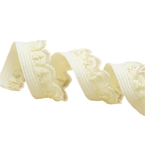 Spitzenband Spitzenband Rüschen Elastisches Spitzenstoffband for DIY Nähen Unterwäsche Kleidungsstücke Hometextile Zubehör FüR NäHen Handwerk(Color3) von WLIHDB