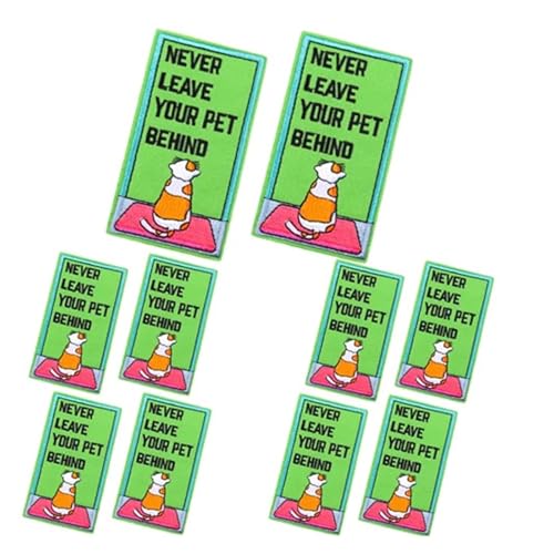 WLIHDB BüGelflicken FüR Kleidung 10 PCS Cartoon Embroidey Patch Nähen Patch Kleidung Thermoadhesive Patches Eisen auf Patches for Kleidung Applique FüR Kleidung Hemden Hosen Kleider(Color 10) von WLIHDB