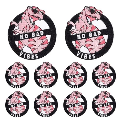 WLIHDB BüGelflicken FüR Kleidung 10 PCS Cartoon Embroidey Patch Nähen Patch Kleidung Thermoadhesive Patches Eisen auf Patches for Kleidung Applique FüR Kleidung Hemden Hosen Kleider(Color 20) von WLIHDB