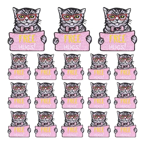 WLIHDB BüGelflicken FüR Kleidung 10 PCS Cartoon Embroidey Patch Nähen Patch Kleidung Thermoadhesive Patches Eisen auf Patches for Kleidung Applique FüR Kleidung Hemden Hosen Kleider(Color 24) von WLIHDB
