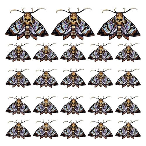 WLIHDB BüGelflicken FüR Kleidung 10 PCS Cartoon Embroidey Patch Nähen Patch Kleidung Thermoadhesive Patches Eisen auf Patches for Kleidung Applique FüR Kleidung Hemden Hosen Kleider(Color 26) von WLIHDB