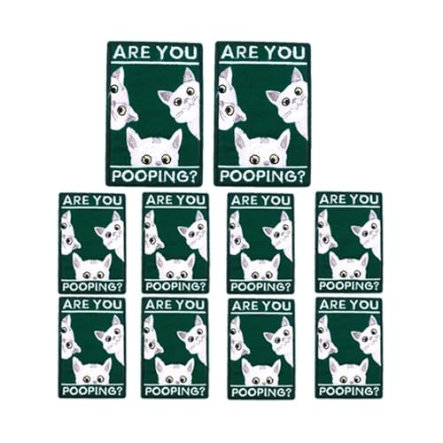 WLIHDB BüGelflicken FüR Kleidung 10 PCS Cartoon Embroidey Patch Nähen Patch Kleidung Thermoadhesive Patches Eisen auf Patches for Kleidung Applique FüR Kleidung Hemden Hosen Kleider(Color 4) von WLIHDB