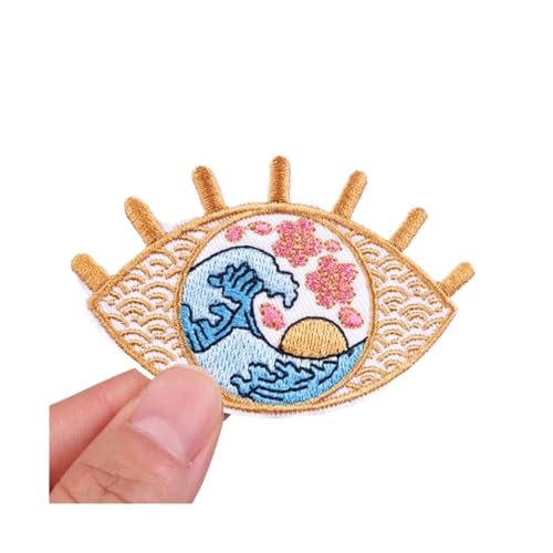 WLIHDB BüGelflicken FüR Kleidung 10 Stück Tier-Stickerei-Patch, Cartoon/Punk-Patch, for Aufbügeln for Kleidung, Patches auf Kleidung und Jacken FüR Kleidung Hemden Hosen Kleider(Color 25) von WLIHDB