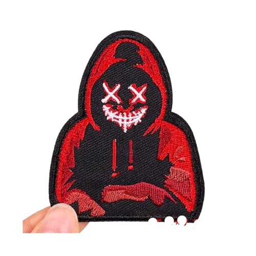 WLIHDB BüGelflicken FüR Kleidung 10 Stück Tier-Stickerei-Patch, Cartoon/Punk-Patch, for Aufbügeln for Kleidung, Patches auf Kleidung und Jacken FüR Kleidung Hemden Hosen Kleider(Color 7) von WLIHDB