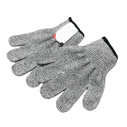 WLIHDB Gartenarbeitshandschuhe 4 Paar Gartenhandschuhe, widerstandsfähige Handschuhe, Küche, kratzfest, Glasschneiden, Sicherheitsschutz for Gärtner FüR Den Garten(M) von WLIHDB