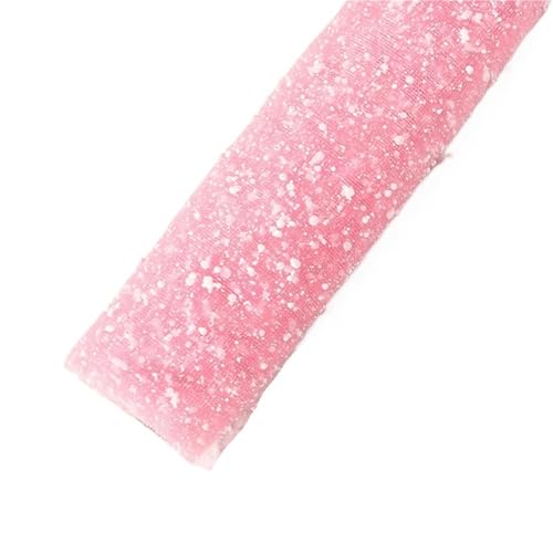 WLIHDB Geschenke Geschenkpapier 2 Rollen 50 cm * 4 Yards Blumenstraußverpackung Schneegarn DIY Floristenbedarf Blumen Verpackungspapier Hochzeitsfeier Dekor Gaze FüR Urlaub(Light pink) von WLIHDB