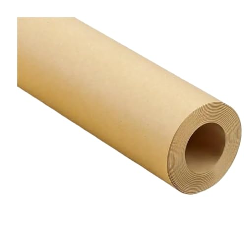 WLIHDB Geschenke Geschenkpapier Braunes Verpackungspapier, Rollenverpackung, Umzugsverpackung, Kunsthandwerk, Geschenkpapier, Dicke Verpackungsfolie FüR Urlaub(20cmx10m) von WLIHDB