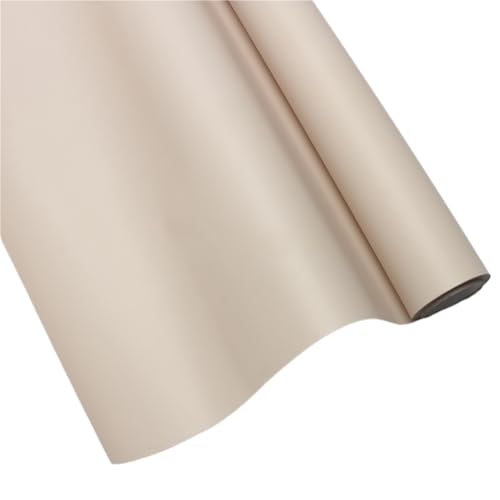 WLIHDB Geschenke Geschenkpapier Geschenkpapier, Nebel, matt, einfarbig, Papier, Floristen-Blumenstrauß, Blumenkunst, Geschenkpapier, Rolle dick, 15 Yards FüR Urlaub(Beige) von WLIHDB