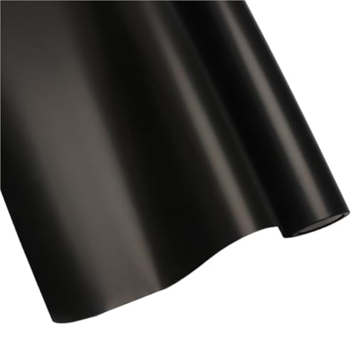 WLIHDB Geschenke Geschenkpapier Geschenkpapier, Nebel, matt, einfarbig, Papier, Floristen-Blumenstrauß, Blumenkunst, Geschenkpapier, Rolle dick, 15 Yards FüR Urlaub(Black) von WLIHDB