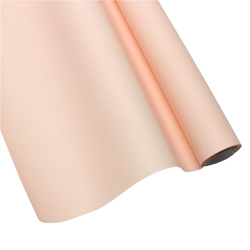 WLIHDB Geschenke Geschenkpapier Geschenkpapier, Nebel, matt, einfarbig, Papier, Floristen-Blumenstrauß, Blumenkunst, Geschenkpapier, Rolle dick, 15 Yards FüR Urlaub(Champagne) von WLIHDB