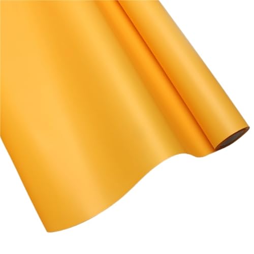 WLIHDB Geschenke Geschenkpapier Geschenkpapier, Nebel, matt, einfarbig, Papier, Floristen-Blumenstrauß, Blumenkunst, Geschenkpapier, Rolle dick, 15 Yards FüR Urlaub(Golden) von WLIHDB
