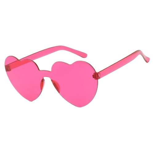 WLIHDB Partybrille 15 stücke Liebe Herz Sonnenbrille Mode Niedlich Retro Auge Vintage Sonnenbrille FüR Junggesellinnenabschiede(Color 1) von WLIHDB