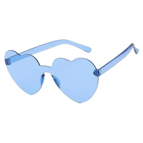 WLIHDB Partybrille 15 stücke Liebe Herz Sonnenbrille Mode Niedlich Retro Auge Vintage Sonnenbrille FüR Junggesellinnenabschiede(Color 10) von WLIHDB