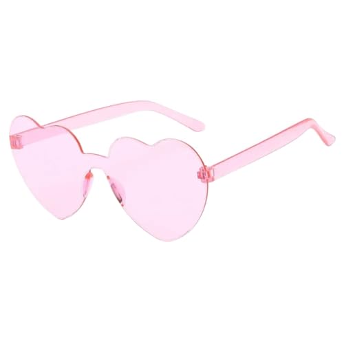 WLIHDB Partybrille 15 stücke Liebe Herz Sonnenbrille Mode Niedlich Retro Auge Vintage Sonnenbrille FüR Junggesellinnenabschiede(Color 8) von WLIHDB