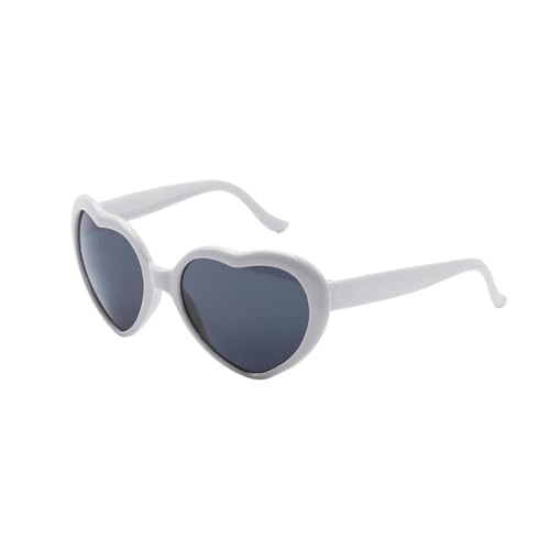 WLIHDB Partybrille 20 Stück Liebes-Brillen mit herzförmigen Effekten, die nachts die Lichter in Herzform ändern, Brillen for Damenmode FüR Junggesellinnenabschiede(Color 4) von WLIHDB
