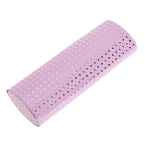 WLIHDB Sunglasses Case 2 Stück Brillenetui, tragbar, oval, Hartschalenetui, Brillenpaket, Sonnenbrillen-Aufbewahrungsbox, Magnetverschluss FüR Damen(Pink) von WLIHDB