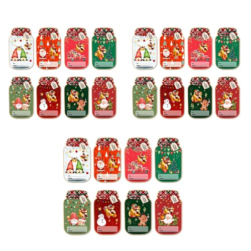 Grußkarten, verschiedene Weihnachtsgrußkarten, Festival-Weihnachtsgrußkarten-Set für Urlaubswünsche und Partyspaß von WLNEXT