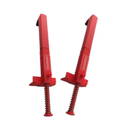 WLNEXT 2 x Ziegelschnur-Clips, 20 - 24 cm Klemmen, Maurerschnur zum Positionieren, Maurerabzieher, Schnurspanner von WLNEXT