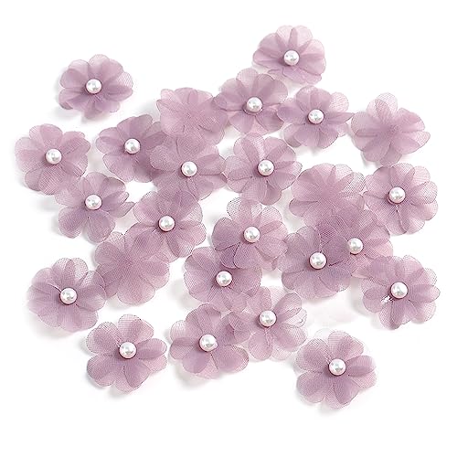 WLNEXT 30 Stück mit Perlenrosen, künstliche Blumen, Brautkleidung für Zuhause, Hochzeitsdekoration, Zubehör WLNEXT 30 Stück mit Perlenrosen, künstliche Blumen, Brautkleidung für Zuhause, Hochzeitsdekoration, Zubehör von WLNEXT