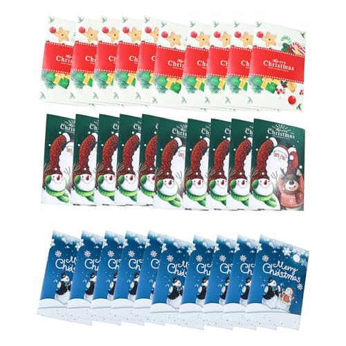 WLNEXT Grußkarte, Festival Weihnachtsgrußkarte Se,t Weihnachtsvergnügen Grußkarten Set zum Verbreiten von Glück in dieser Saison WLNEXT Grußkarte, Festival Weihnachtsgrußkarte Se,t Weihnachtsvergnügen Grußkarten Set zum Verbreiten von Glück in dieser Saison von WLNEXT