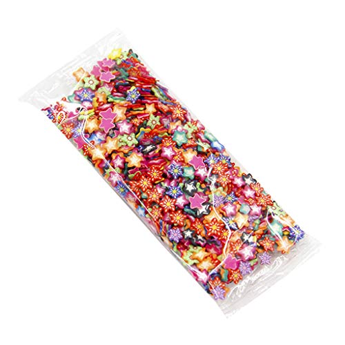WLNEXT Harzfüllungen 1000 Stück/Packung Tonharzfüllungen 3D Winzige Mischformen Tier Liebe Herz Feder Krawatten Kuchen Sterne für Schmetterling Obst Blatt von WLNEXT