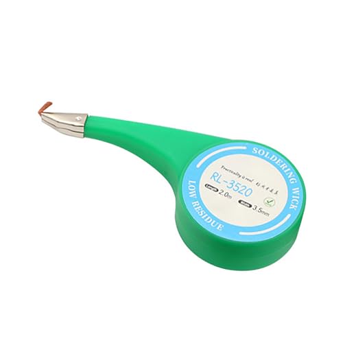 WLNEXT Lötdocht-Reparaturwerkzeug, 1,5 mm/2 mm/2,5 mm/3 mm/3,5 mm für effizientes Entlöten und PCB-Reparatur mit Designs WLNEXT Lötdocht-Reparaturwerkzeug, 1,5 mm/2 mm/2,5 mm/3 mm/3,5 mm für effizientes Entlöten und PCB-Reparatur mit Designs von WLNEXT