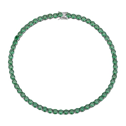 WLNEXT Modische kubanische Gliederkette, Hip-Hop-Modeschmuck, Accessoire für trendige Frauen und Männer WLNEXT Modische kubanische Gliederkette, Hip-Hop-Modeschmuck, Accessoire für trendige Frauen und Männer von WLNEXT