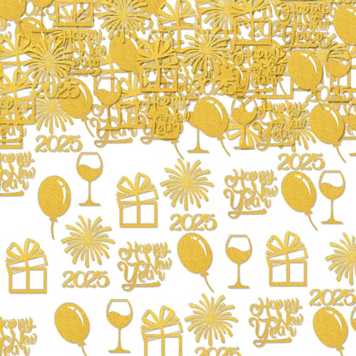 WLNEXT Neujahrskonfetti, Neujahrsfeier, Mode-Konfettis, 100 Stück Set aus stabilen Papiermaterialien für Partybedarf und Event WLNEXT Neujahrskonfetti, Neujahrsfeier, Mode-Konfettis, 100 Stück Set aus stabilen Papiermaterialien für Partybedarf und Event von WLNEXT