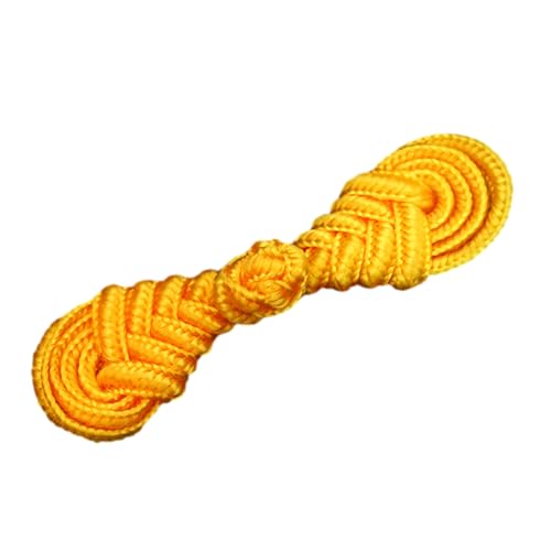 WLNEXT Traditionelle chinesische Knöpfe zum Nähen, Froschknöpfe zum Aufnähen für Handarbeit, Cheongsam-Verzierung, goldfarben, Größe M von WLNEXT