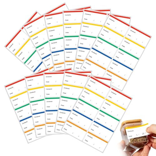 300 Stück Etiketten Selbstklebend,Gefrieretiketten,Etiketten zum Beschriften,Ablösbare Tiefkühletiketten,Bunt Lebensmitteldatum Etiketten Ablösbar,Beschriftungsetiketten für Gläser Marmelade 300 Stück Etiketten Selbstklebend,Gefrieretiketten,Etiketten zum Beschriften,Ablösbare Tiefkühletiketten,Bunt Lebensmitteldatum Etiketten Ablösbar,Beschriftungsetiketten für Gläser Marmelade von WLVinson