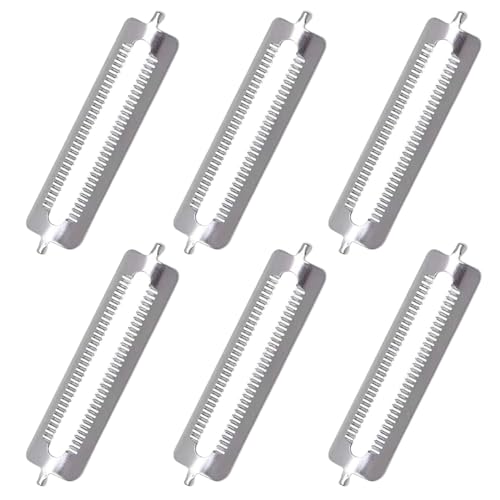 6 Stück Sparschäler Tupper,Schäler für Tupperware Ersatzteile,Edelstahl Ersatzklingen,Schälmesser,Ersatzklinge für Kartoffelschäler,Gemüseschäler,Turbo Spargelschäler,Orangenschäler,Vegetable Peeler von WLVinson