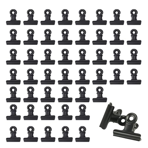 50 Stück Kleine Bulldogge Büroklammern,Metall Klammern,22mm Multi-function Clips for Klammer,Mini Metallklammern Schwarz,Scharnier Bulldog Clips,Briefklemmer für Fotos,Office und Kitchen Hause 50 Stück Kleine Bulldogge Büroklammern,Metall Klammern,22mm Multi-function Clips for Klammer,Mini Metallklammern Schwarz,Scharnier Bulldog Clips,Briefklemmer für Fotos,Office und Kitchen Hause von WLVinson