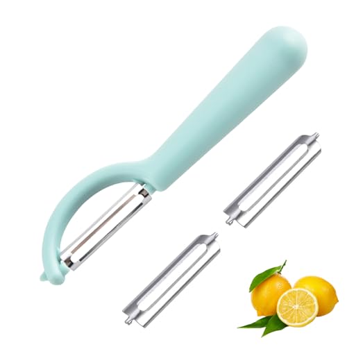 P-Schäler Tupper Set mit 2 Ersatzklingen,Sparschäler für Gemüse,Universell Kartoffelschäler,Einsetzbar,Spülmaschinenfest,Müheloses Schälen,Zubereiten Kompatibel,mit Tupperware Küchengeräten (Blau) P-Schäler Tupper Set mit 2 Ersatzklingen,Sparschäler für Gemüse,Universell Kartoffelschäler,Einsetzbar,Spülmaschinenfest,Müheloses Schälen,Zubereiten Kompatibel,mit Tupperware Küchengeräten (Blau) von WLVinson