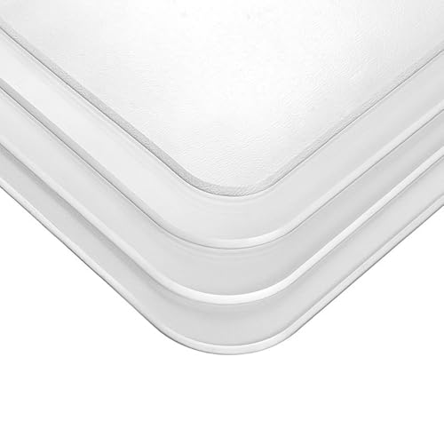 Dicker PVC Tischschutz, Wasserdichte Transparente Abdeckung, 3mm Matt, Kratzfest, Hitzebeständig, Einfach Zu Reinigen, Für Esszimmer, Küche, Schreibtisch, Kommode,Frosted- 100cmx100cm Dicker PVC Tischschutz, Wasserdichte Transparente Abdeckung, 3mm Matt, Kratzfest, Hitzebeständig, Einfach Zu Reinigen, Für Esszimmer, Küche, Schreibtisch, Kommode,Frosted- 100cmx100cm von WMDMJT