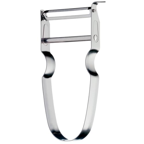 WMF Gourmet Sparschäler Pendelklinge 11,5cm, Obst-Gemüseschäler einschneidig, Kartoffelschäler, Cromargan Edelstahl poliert, spülmaschinengeeignet WMF Gourmet Sparschäler Pendelklinge 11,5cm, Obst-Gemüseschäler einschneidig, Kartoffelschäler, Cromargan Edelstahl poliert, spülmaschinengeeignet von WMF