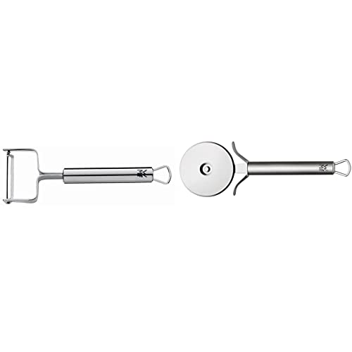WMF Profi Plus Sparschäler 17 cm, Gemüseschäler rostfrei, Cromargan Edelstahl teilmattiert & Profi Plus Pizzaschneider 19,8 cm, Pizzaroller, Pizza Cutter, Cromargan Edelstahl teilmattiert WMF Profi Plus Sparschäler 17 cm, Gemüseschäler rostfrei, Cromargan Edelstahl teilmattiert & Profi Plus Pizzaschneider 19,8 cm, Pizzaroller, Pizza Cutter, Cromargan Edelstahl teilmattiert von WMF