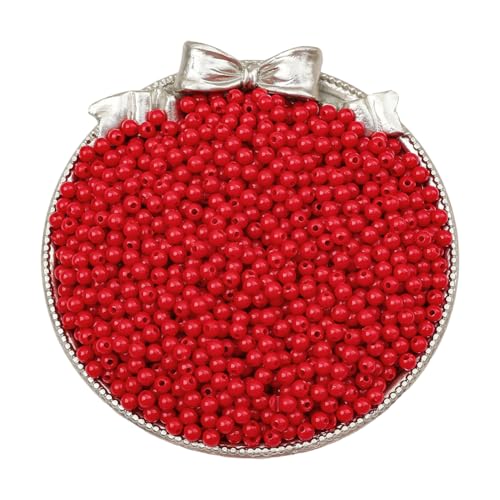 1800pcs 3mm Acrylperlen Dekorative Handwerksperlen kleine Perlen for DIY -Handwerk (1) von WMFASBAG