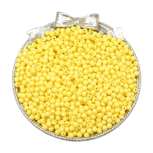 1800pcs 3mm Acrylperlen Dekorative Handwerksperlen kleine Perlen for DIY -Handwerk (10) von WMFASBAG