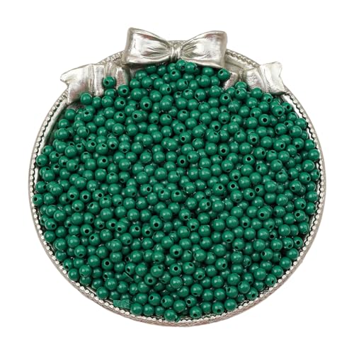 1800pcs 3mm Acrylperlen Dekorative Handwerksperlen kleine Perlen for DIY -Handwerk (14) von WMFASBAG