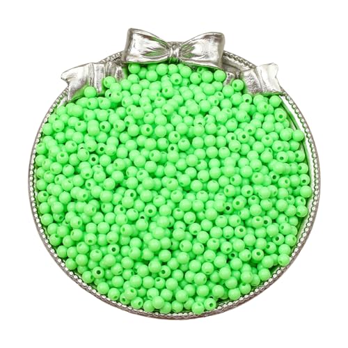 1800pcs 3mm Acrylperlen Dekorative Handwerksperlen kleine Perlen for DIY -Handwerk (16) von WMFASBAG