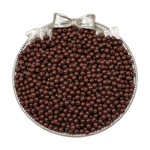 1800pcs 3mm Acrylperlen Dekorative Handwerksperlen kleine Perlen for DIY -Handwerk (25) von WMFASBAG