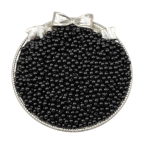 1800pcs 3mm Acrylperlen Dekorative Handwerksperlen kleine Perlen for DIY -Handwerk (27) von WMFASBAG