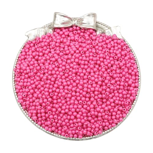 1800pcs 3mm Acrylperlen Dekorative Handwerksperlen kleine Perlen for DIY -Handwerk (4) von WMFASBAG