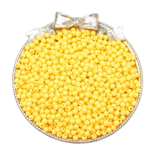 1800pcs 3mm Acrylperlen Dekorative Handwerksperlen kleine Perlen for DIY -Handwerk (9) von WMFASBAG