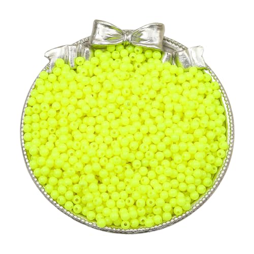 1800pcs 3mm Acrylperlen dekorative Handwerksperlen kleine Perlen for DIY -Handwerk (11) von WMFASBAG