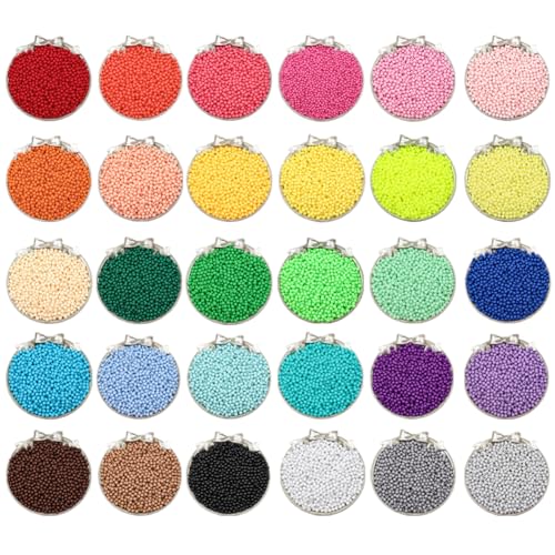 3 mm Acrylperlen dekorative Handwerksperlen kleine Perlen for DIY -Handwerk (33) von WMFASBAG