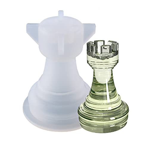 3D-Schachfiguren-Silikonform for Epoxidharz, Schmuck, Heimdekoration, Gussform 3D-Schachfiguren-Silikonform for Epoxidharz, Schmuck, Heimdekoration, Gussform von WMFASBAG