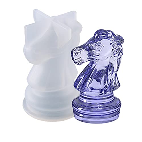 3D-Schachfiguren-Silikonform for Epoxidharz, Schmuck, Heimdekoration, Gussform 3D-Schachfiguren-Silikonform for Epoxidharz, Schmuck, Heimdekoration, Gussform von WMFASBAG