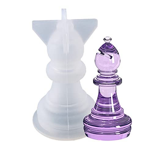3D-Schachfiguren-Silikonform for Epoxidharz, Schmuck, Heimdekoration, Gussform 3D-Schachfiguren-Silikonform for Epoxidharz, Schmuck, Heimdekoration, Gussform von WMFASBAG